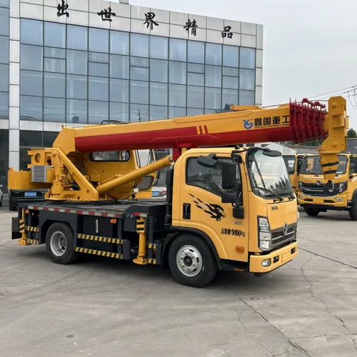 Xinguo Heavy Industry 8 Ton Truck Crane with 7-section Boom 28m Lifting Height