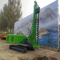Crawler Type Photovoltaic Drilling Rig Piling and Drilling Equipment for PV Power Station
