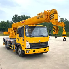 Xinguo Heavy Industry 10 Ton Truck Crane with 5-section Boom 28m Lifting Height