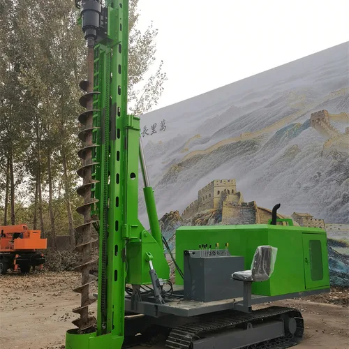 Crawler Type Photovoltaic Drilling Rig Piling and Drilling Equipment for PV Power Station