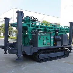 Light High-Efficiency Water Well Drilling Rig Mountain Rock Formation Drilling Equipment for Agricultural Irrigation & Civil Wells