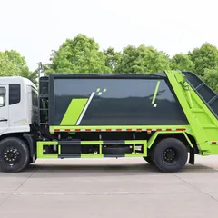 Dongfeng Compressed Garbage Truck 10-12m³ Sanitation Waste Collection Vehicle