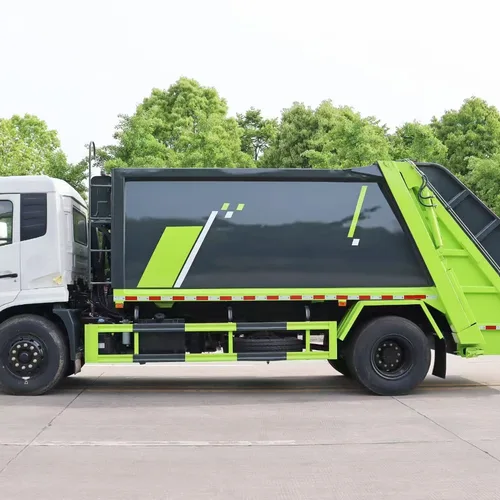 Dongfeng Compressed Garbage Truck 10-12m³ Sanitation Waste Collection Vehicle