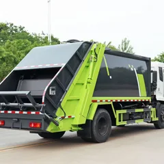 Dongfeng Compressed Garbage Truck 10-12m³ Sanitation Waste Collection Vehicle