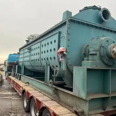 Hollow Blade Dryer Dual-shaft Paddle Type Sludge Drying Equipment Municipal & Industrial Sludge Dewatering Machine
