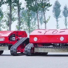 Factory Remote Control Industrial Grade 4-Stroke Petrol/Diesel Engine Field Lawn Mower High Productivity High Bearing