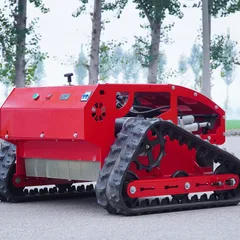 Factory Remote Control Industrial Grade 4-Stroke Petrol/Diesel Engine Field Lawn Mower High Productivity High Bearing