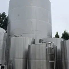 100L-5000L Stainless Steel Storage Tank Food-grade Liquid/Material Storage Vessel