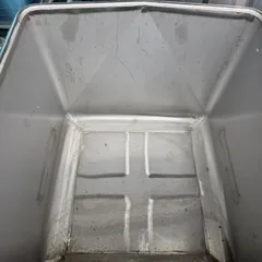 200L/400L Stainless Steel Tote Cart Food-grade Material Transport Cart