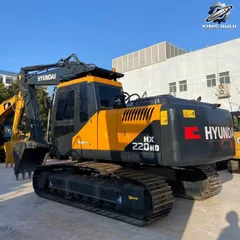 Used Hyundai220 Crawler Excavator