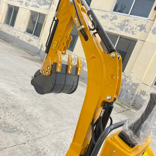 Excavadora de orugas modelo 12 (versión mejorada). Excavadora pequeña para agricultura y construcción.