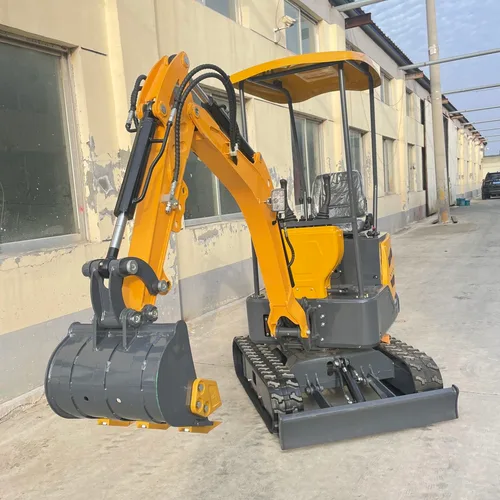 Excavadora de orugas multifuncional modelo 15 para agricultura y construcción.