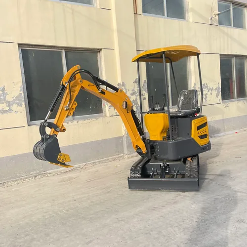 Excavadora de orugas multifuncional modelo 15 para agricultura y construcción.
