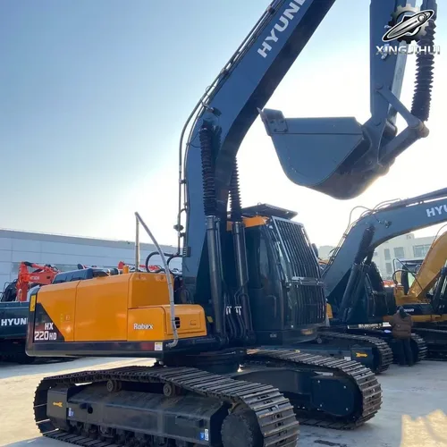 Used Hyundai220 Crawler Excavator