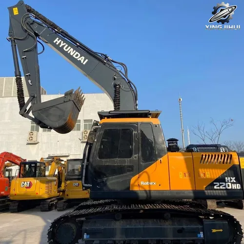 Used Hyundai220 Crawler Excavator