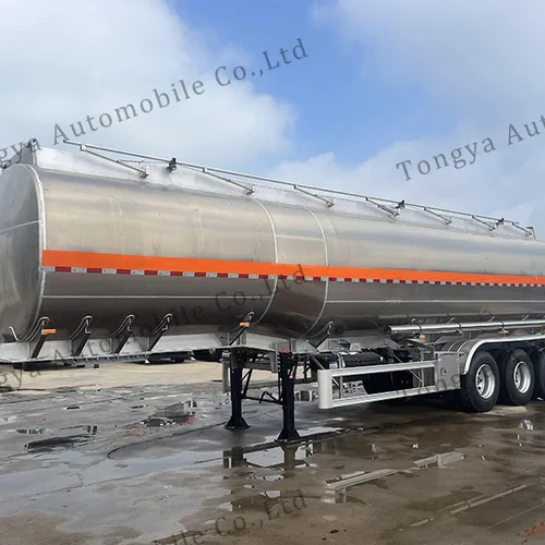 Aluminum Tanker Semi Trailer
