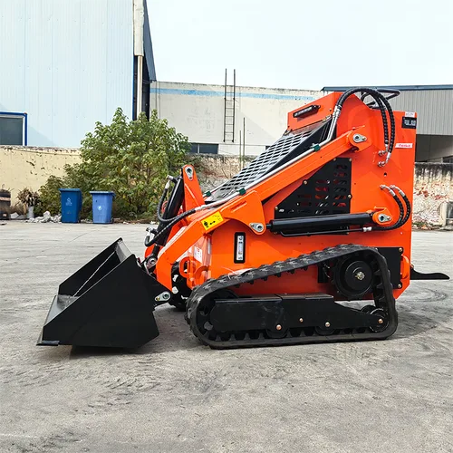 Mini Skid Steer Loader With Powerful Engine Ideal For Narrow Spaces Heavy Duty Work Skid Steer Loader Hydraulic Wheel Loaders