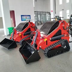 Multifunctional Cheap Skid Steer Loader Fast Delivery Crawler Wheel Mini Loaders HighQuality Small Skid Steer Loader Customize
