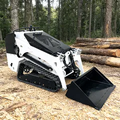 Chinese Manufacturer Mini Skid Steer Loader For Sale Farm Use Skid Steer Loader Fast Delivery Multifunctional Crawler loaders