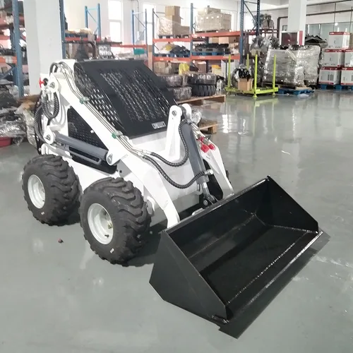 High Efficiency Mini Skid Steer Loader CE Certified Skid Steer Loader Multifunctional Epa Euro 5 Crawler Skid Steer Wheeled Loader
