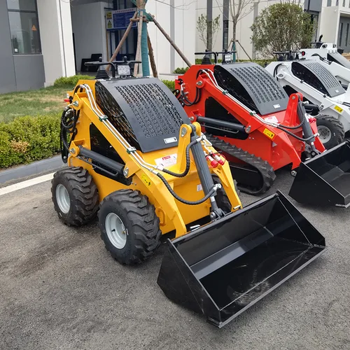 High Efficiency Mini Skid Steer Loader CE Certified Skid Steer Loader Multifunctional Epa Euro 5 Crawler Skid Steer Wheeled Loader
