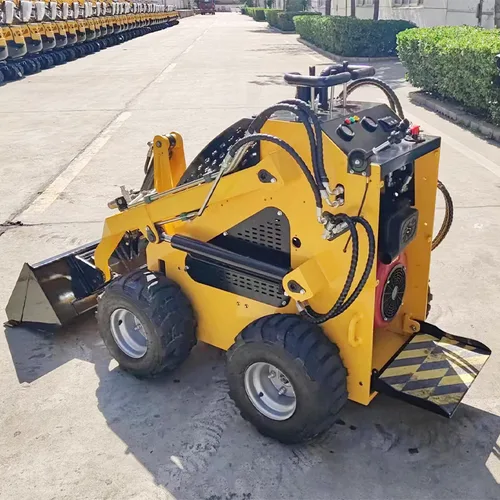 High Efficiency Mini Skid Steer Loader CE Certified Skid Steer Loader Multifunctional Epa Euro 5 Crawler Skid Steer Wheeled Loader