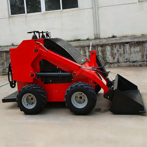 China Factory Skid Steer Loader Multifunctional Farm Home Use Mini Loader WithAttachment High Efficiency Skid Steer Loader