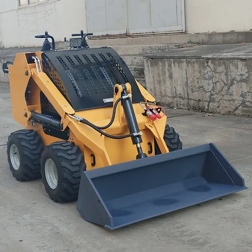 China Factory Skid Steer Loader Multifunctional Farm Home Use Mini Loader WithAttachment High Efficiency Skid Steer Loader