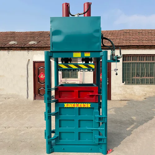 Hydraulic vertical baler for sale with CE certification