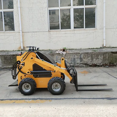 High Efficiency Mini Skid Steer Loader CE Certified Skid Steer Loader Multifunctional Epa Euro 5 Crawler Skid Steer Wheeled Loader
