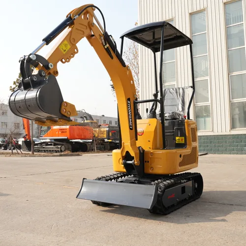 Crawler excavator, engineering micro excavator, demolition and crushing agricultural excavator, suitable for orchard and greenhouse construction