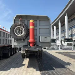 4-Axle Rear Tipper Semi-Trailer 120T GVW for Heavy Duty Haulage