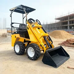 Cheap Steer Skid Loader Agricultural CE EPA  EURO5 Mini Skid Steer Loader For Sale FastDelivery Skid Steer Loader With Attachments
