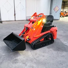 Multifunction Agricultural Mini Small Compact Diesel Wheel Skid Steer Loader CE EPA EURO5 Skid Steer Loader