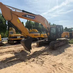 Used SANY SY235H Excavator 23 Ton Medium Crawler Digger for Construction