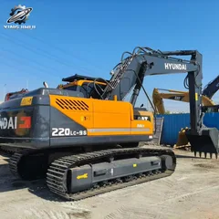 Used Hyundai220 Crawler Excavator