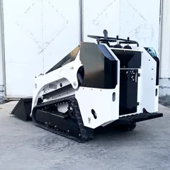 Chinese Manufacturer Mini Skid Steer Loader For Sale Farm Use Skid Steer Loader Fast Delivery Multifunctional Crawler loaders