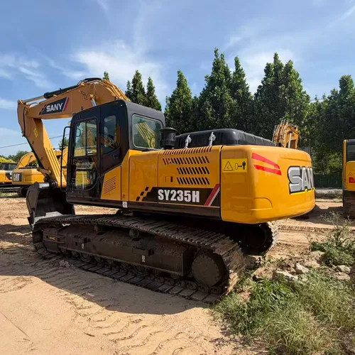 Used SANY SY235H Excavator 23 Ton Medium Crawler Digger for Construction