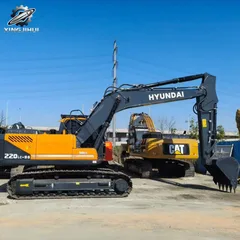Used Hyundai220 Crawler Excavator