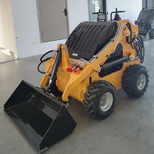 China Factory Skid Steer Loader Multifunctional Farm Home Use Mini Loader WithAttachment High Efficiency Skid Steer Loader