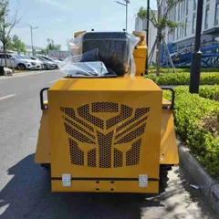 S490 Compact Wheeled Skid-Steer Loader: Built for Industrial Use, Simple to Operate