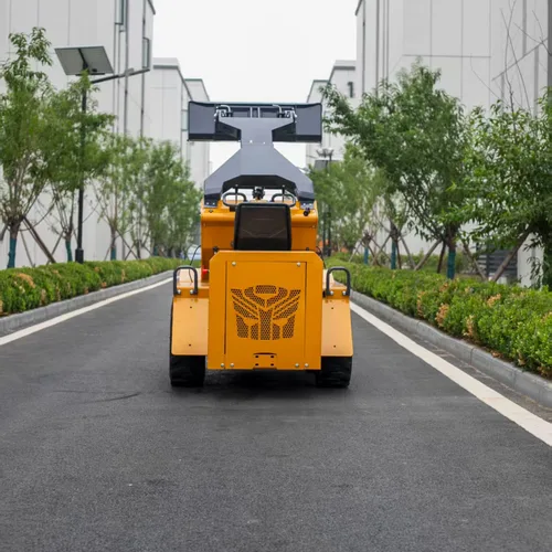 S490 Compact Wheeled Skid-Steer Loader: Built for Industrial Use, Simple to Operate