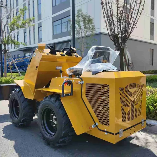 S490 Compact Wheeled Skid-Steer Loader: Built for Industrial Use, Simple to Operate