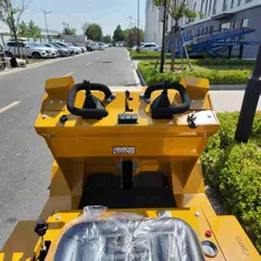 S490 Compact Wheeled Skid-Steer Loader: Built for Industrial Use, Simple to Operate