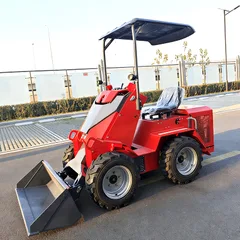 Compact Skid Steer Loader Seated Operation S490 Multifunctional Mini Loader FastDelivery Cheap Small Skid Steer Loader Price
