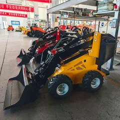 Cheapest Epa Euro5 Skid Steer Bucket Loader Multifunctional Mini Loader FactoryPrice Stand On Skid Steer Loader With Bucket
