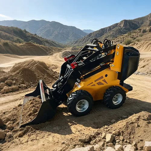 Cheapest Epa Euro5 Skid Steer Bucket Loader Multifunctional Mini Loader FactoryPrice Stand On Skid Steer Loader With Bucket