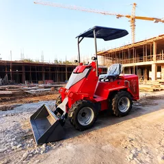 Compact Skid Steer Loader Seated Operation S490 Multifunctional Mini Loader FastDelivery Cheap Small Skid Steer Loader Price