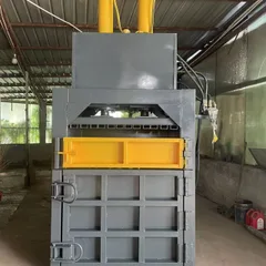 Small vertical 80T standard model waste compactor.