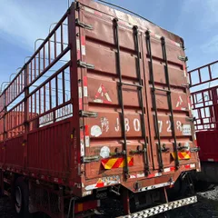Used DAYUN 9.6m High-side Truck, 270HP, Heavy-duty Double Frame